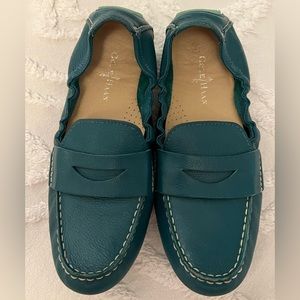 Cole Haan Women’s Sadie Deconstructed Pendant Shoe Color Teal Size 7